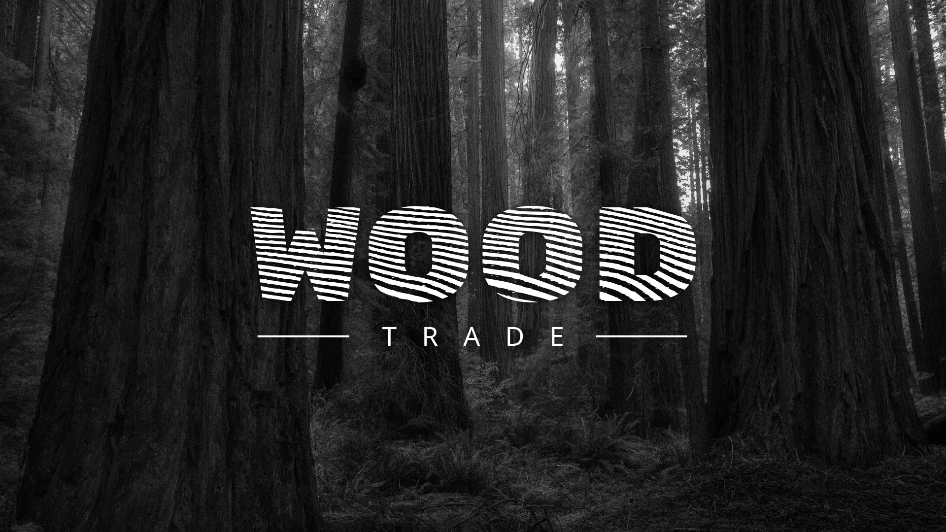 Разработка логотипа для компании «Wood Trade» в Коврове