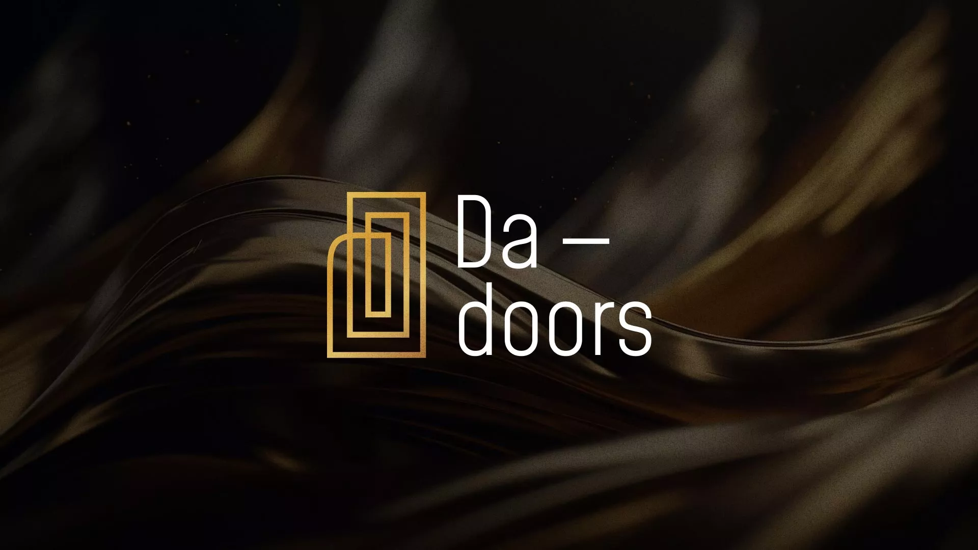 Разработка логотипа для компании «DA-DOORS» в Коврове